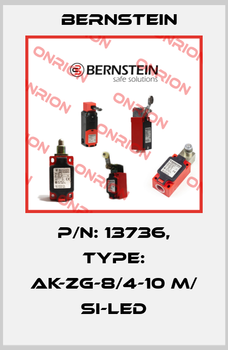 P/N: 13736, Type: AK-ZG-8/4-10 m/ Si-LED Bernstein