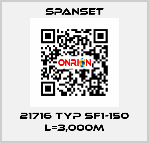 21716 Typ SF1-150 L=3,000m SpanSet