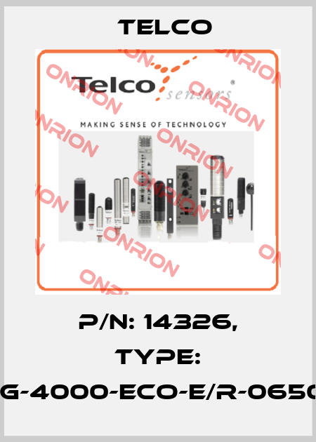 p/n: 14326, Type: SULG-4000-ECO-E/R-0650-30 Telco