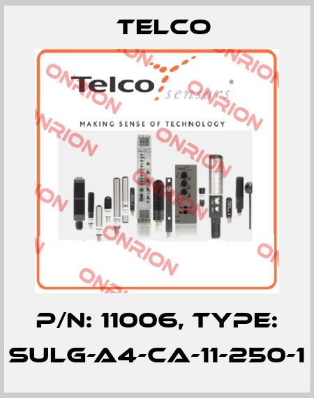 P/N: 11006, Type: SULG-A4-CA-11-250-1 Telco