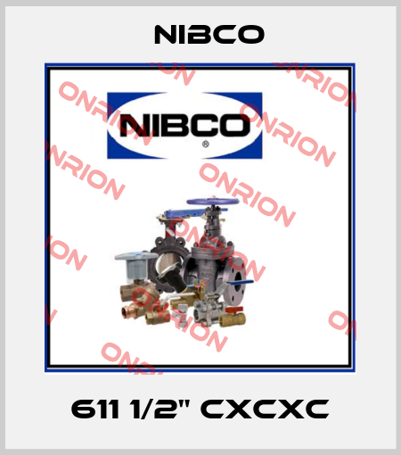 611 1/2" CXCXC Nibco