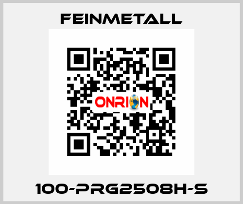 100-PRG2508H-S FEINMETALL