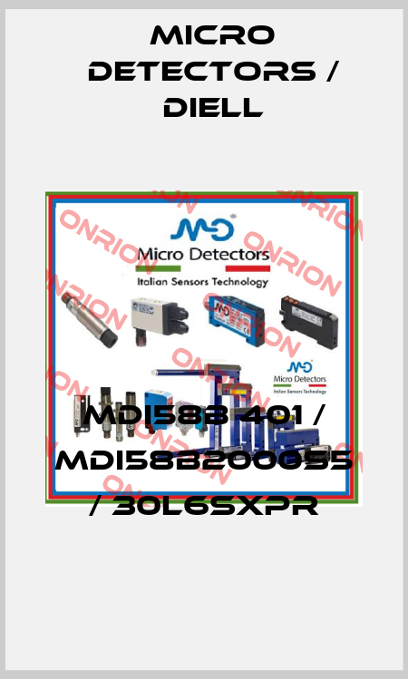 MDI58B 401 / MDI58B2000S5 / 30L6SXPR
 Micro Detectors / Diell