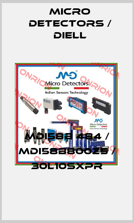 MDI58B 484 / MDI58B800Z5 / 30L10SXPR
 Micro Detectors / Diell