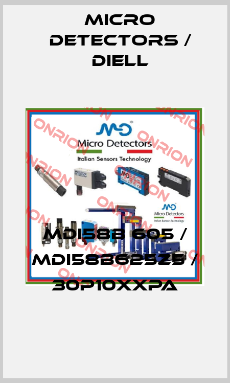 MDI58B 605 / MDI58B625Z5 / 30P10XXPA
 Micro Detectors / Diell