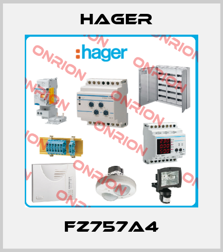 FZ757A4 Hager
