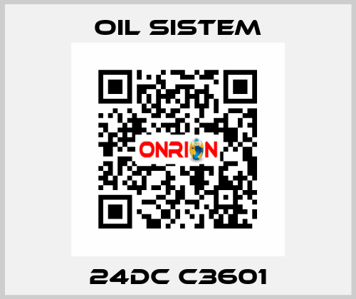 24DC C3601 Oil Sistem