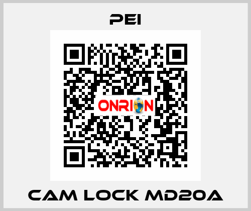 Cam lock MD20A Pei