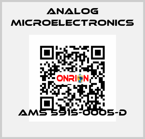 AMS 5915-0005-D Analog Microelectronics