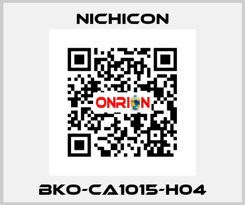 BKO-CA1015-H04 NICHICON