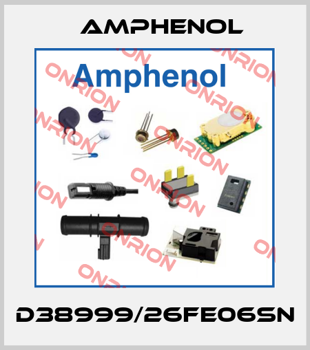 D38999/26FE06SN Amphenol