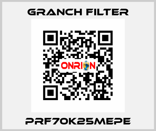 PRF70K25MEPE GRANCH FILTER