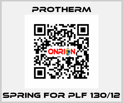 Spring For PLF 130/12 PROTHERM