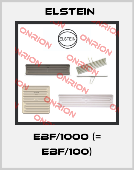 EBF/1000 (= EBF/100) Elstein