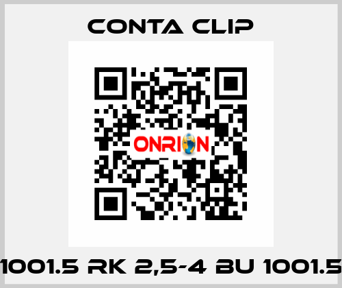 1001.5 RK 2,5-4 BU 1001.5 Conta Clip