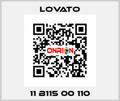 11 B115 00 110 Lovato