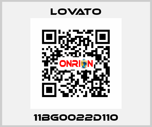 11BG0022D110 Lovato