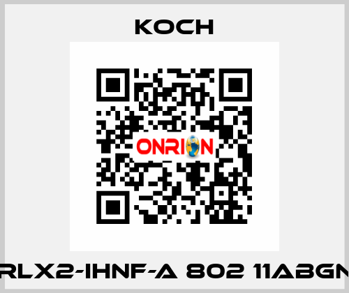 RLX2-IHNF-A 802 11ABGN KOCH