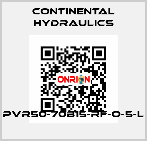 PVR50-70B15-RF-O-5-L Continental Hydraulics