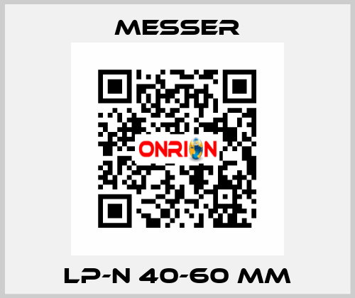 LP-N 40-60 mm Messer