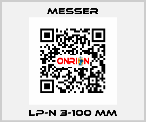 LP-N 3-100 mm Messer