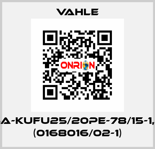 SA-KUFU25/20PE-78/15-1,0 (0168016/02-1) Vahle