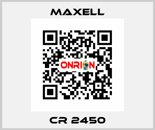 CR 2450 MAXELL