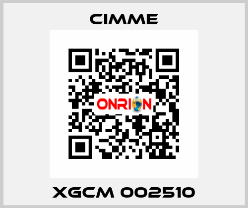 XGCM 002510 Cimme