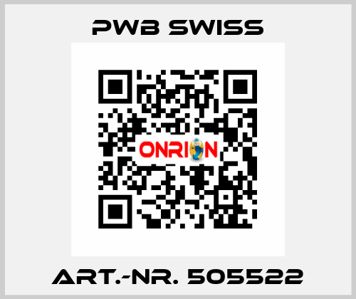 Art.-Nr. 505522 PWB Swiss