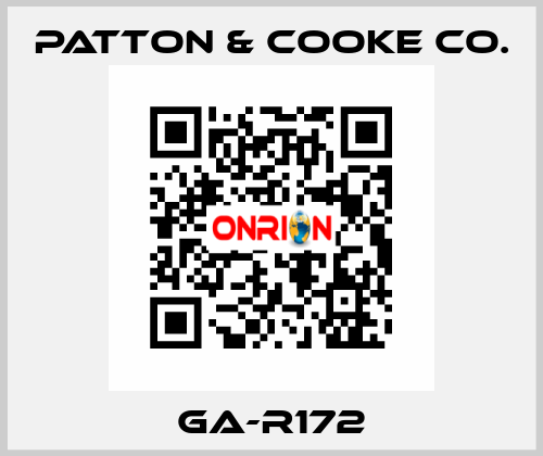 GA-R172 Patton & Cooke Co.