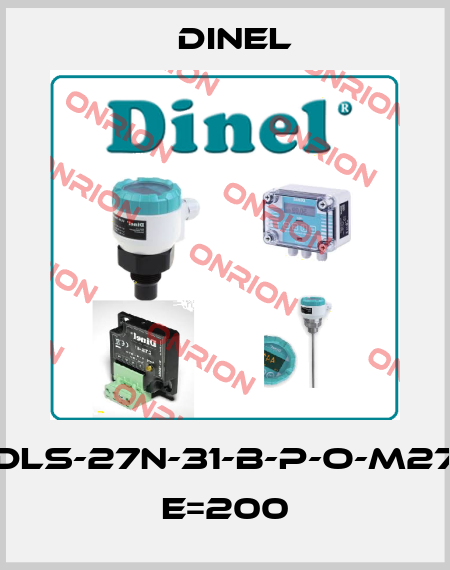 DLS-27N-31-B-P-O-M27 E=200 Dinel