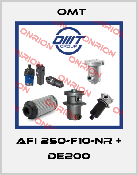 AFI 250-F10-NR + DE200 Omt