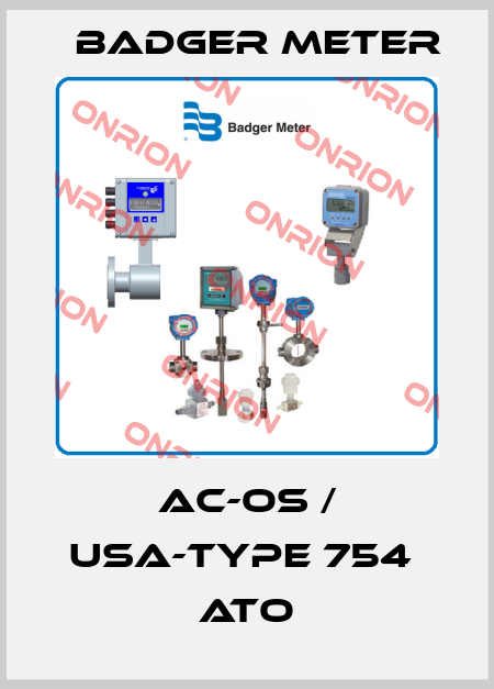 AC-OS / USA-Type 754  ATO Badger Meter