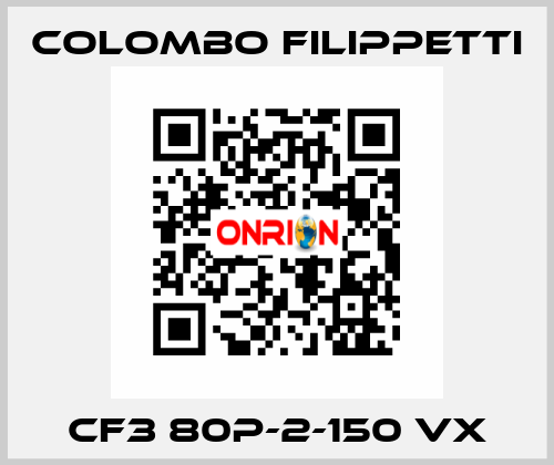 CF3 80P-2-150 VX Colombo Filippetti