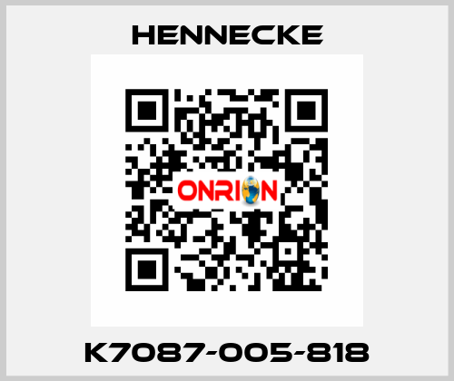 K7087-005-818 Hennecke