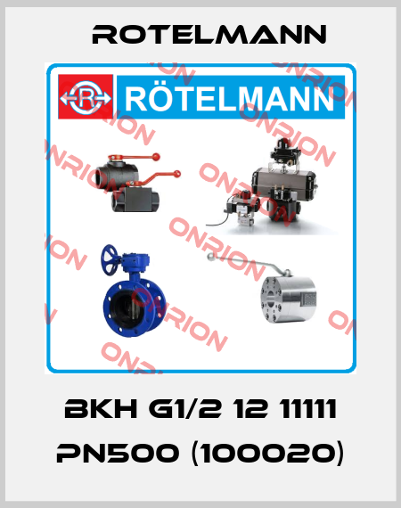 BKH G1/2 12 11111 PN500 (100020) Rotelmann