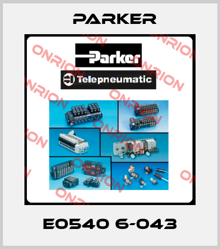 E0540 6-043 Parker
