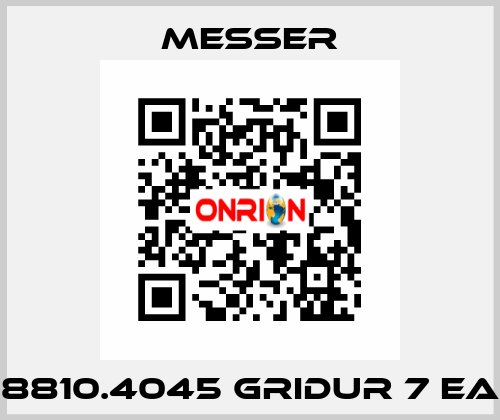 8810.4045 GRIDUR 7 EA Messer