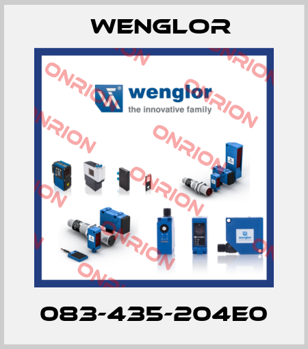 083-435-204E0 Wenglor
