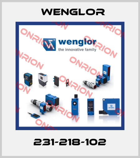 231-218-102 Wenglor