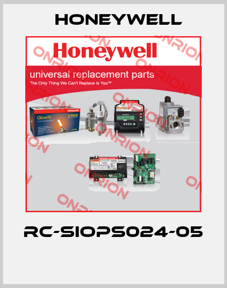 RC-SIOPS024-05  Honeywell