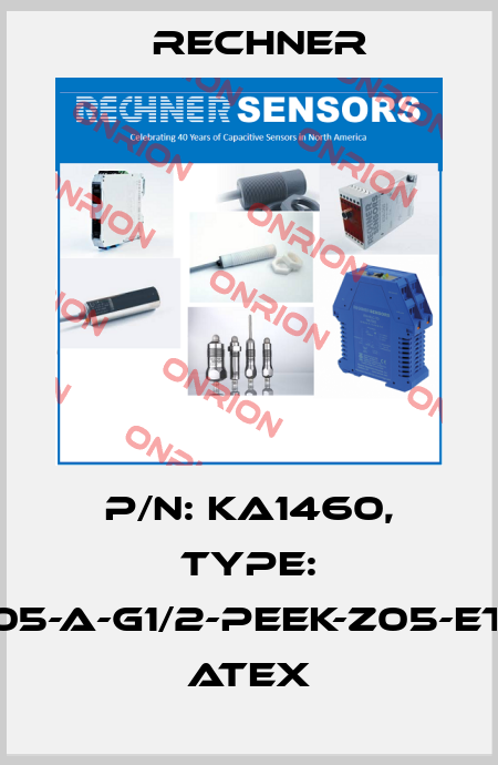 p/n: KA1460, Type: KAS-80-26/105-A-G1/2-PEEK-Z05-ETW-HP-3G-3D, ATEX Rechner
