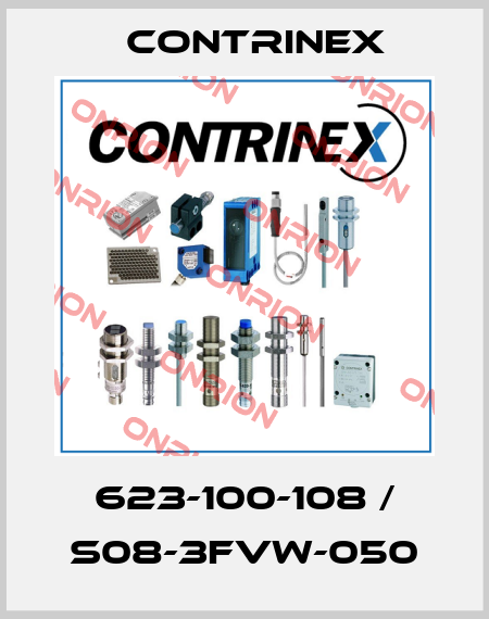 623-100-108 / S08-3FVW-050 Contrinex