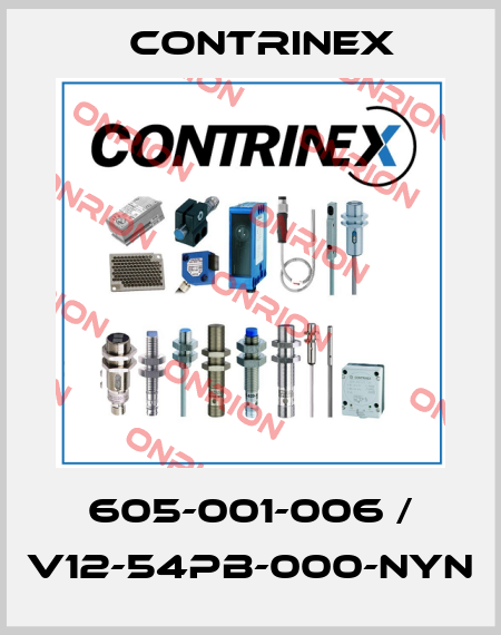 605-001-006 / V12-54PB-000-NYN Contrinex