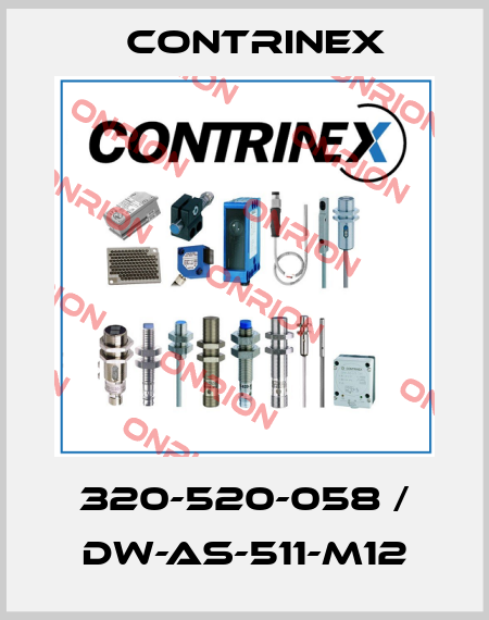 320-520-058 / DW-AS-511-M12 Contrinex