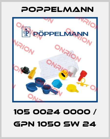 105 0024 0000 / GPN 1050 SW 24 Poppelmann