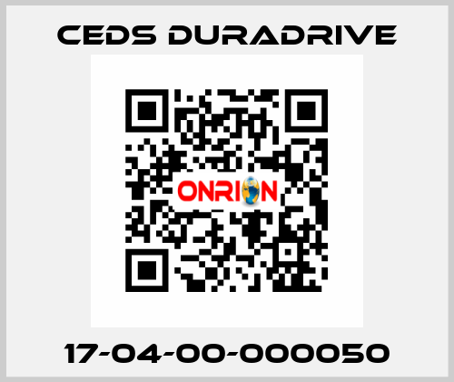 17-04-00-000050 Ceds Duradrive