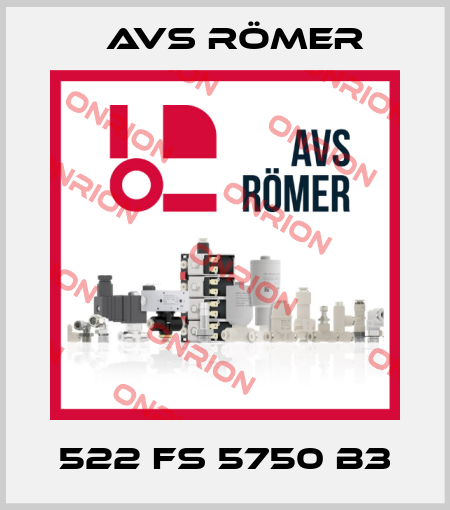 522 FS 5750 B3 Avs Römer