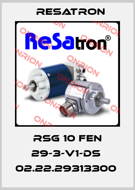 RSG 10 FEN 29-3-V1-DS  02.22.29313300  Resatron