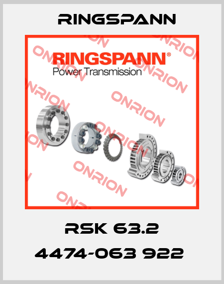 RSK 63.2 4474-063 922  Ringspann